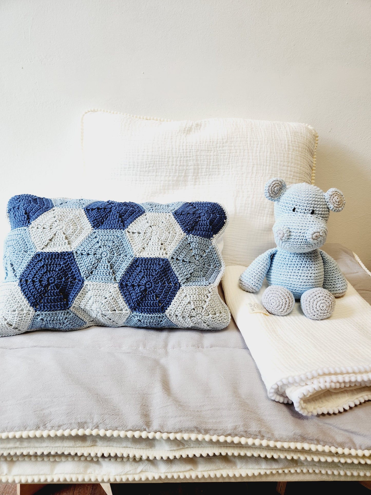 Almohadones de crochet