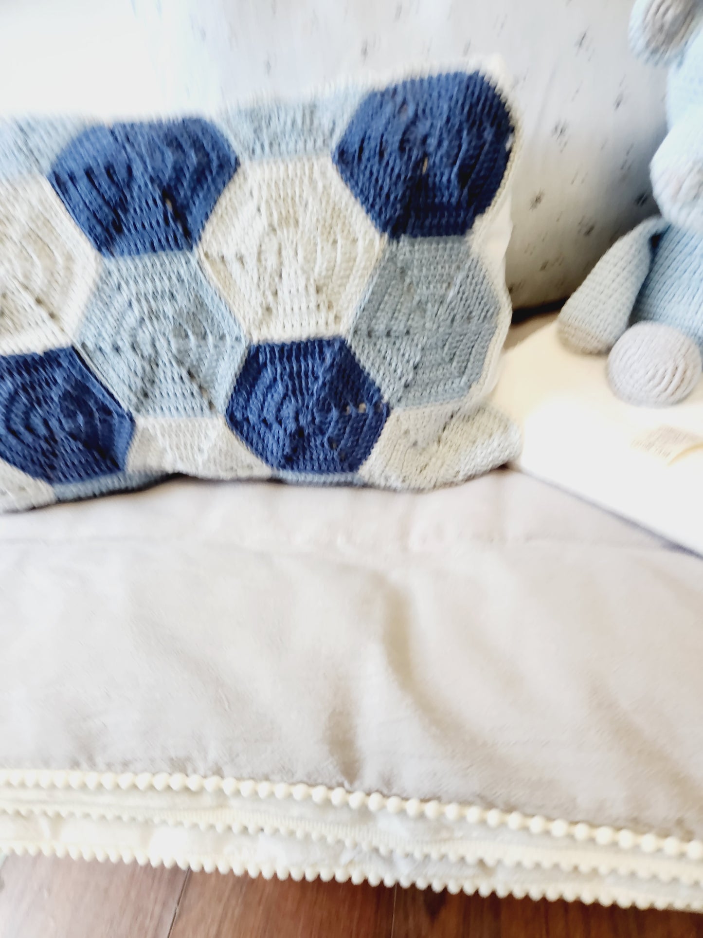 Almohadones de crochet
