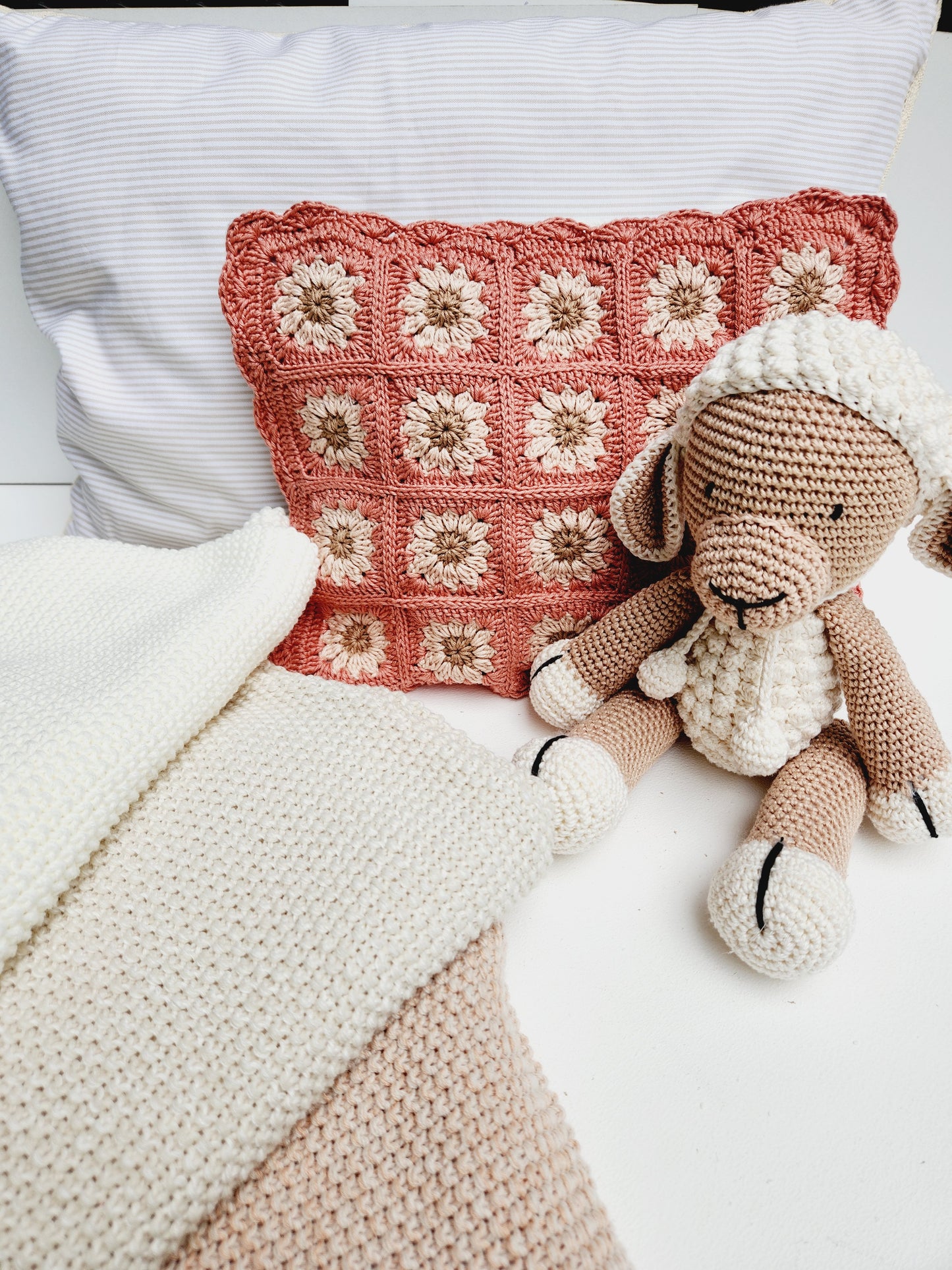 Almohadones de crochet