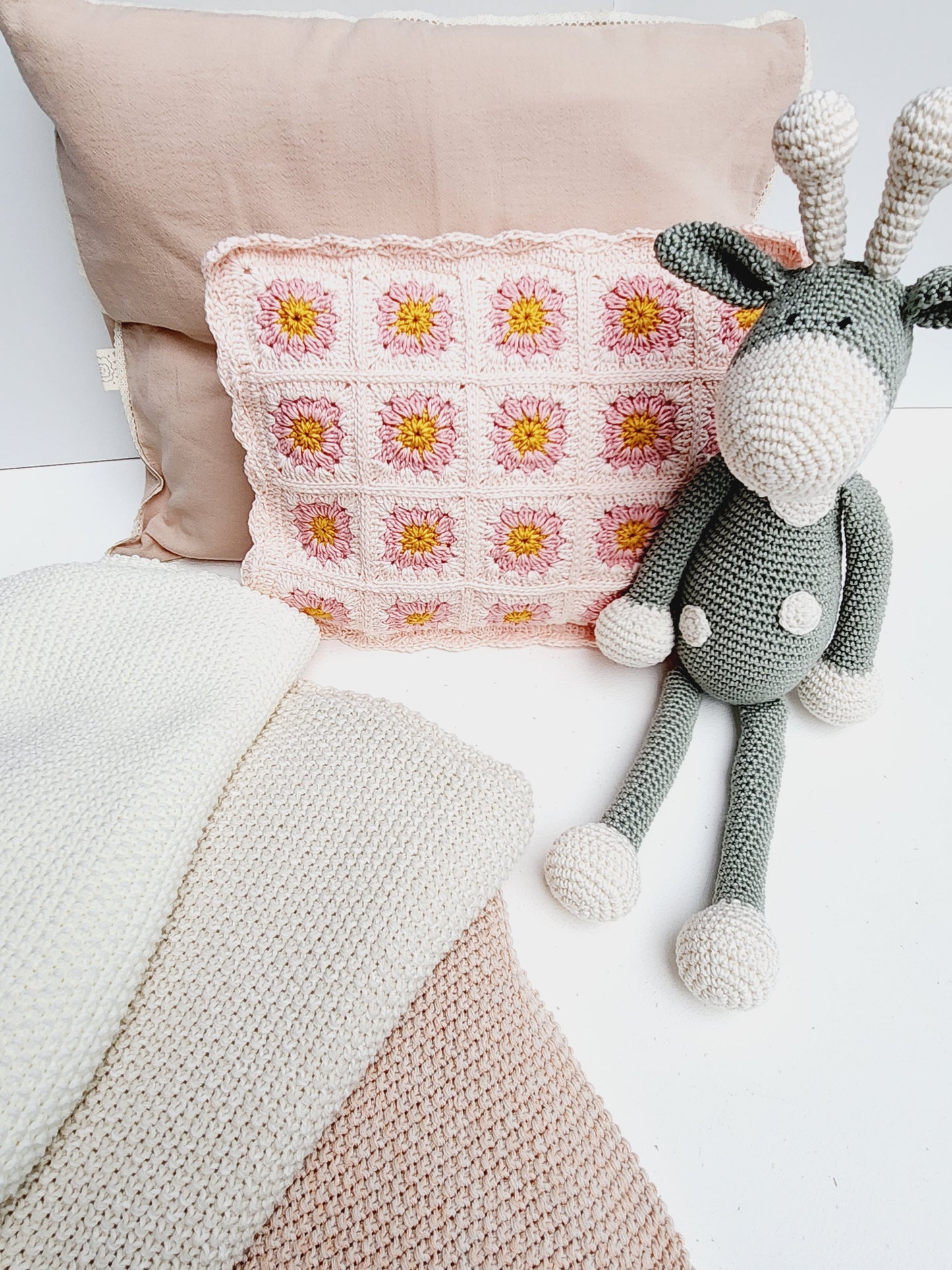 Almohadones de crochet