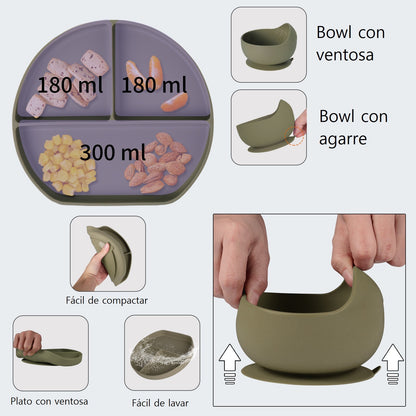 Set de Alimentación de Silicona Premium