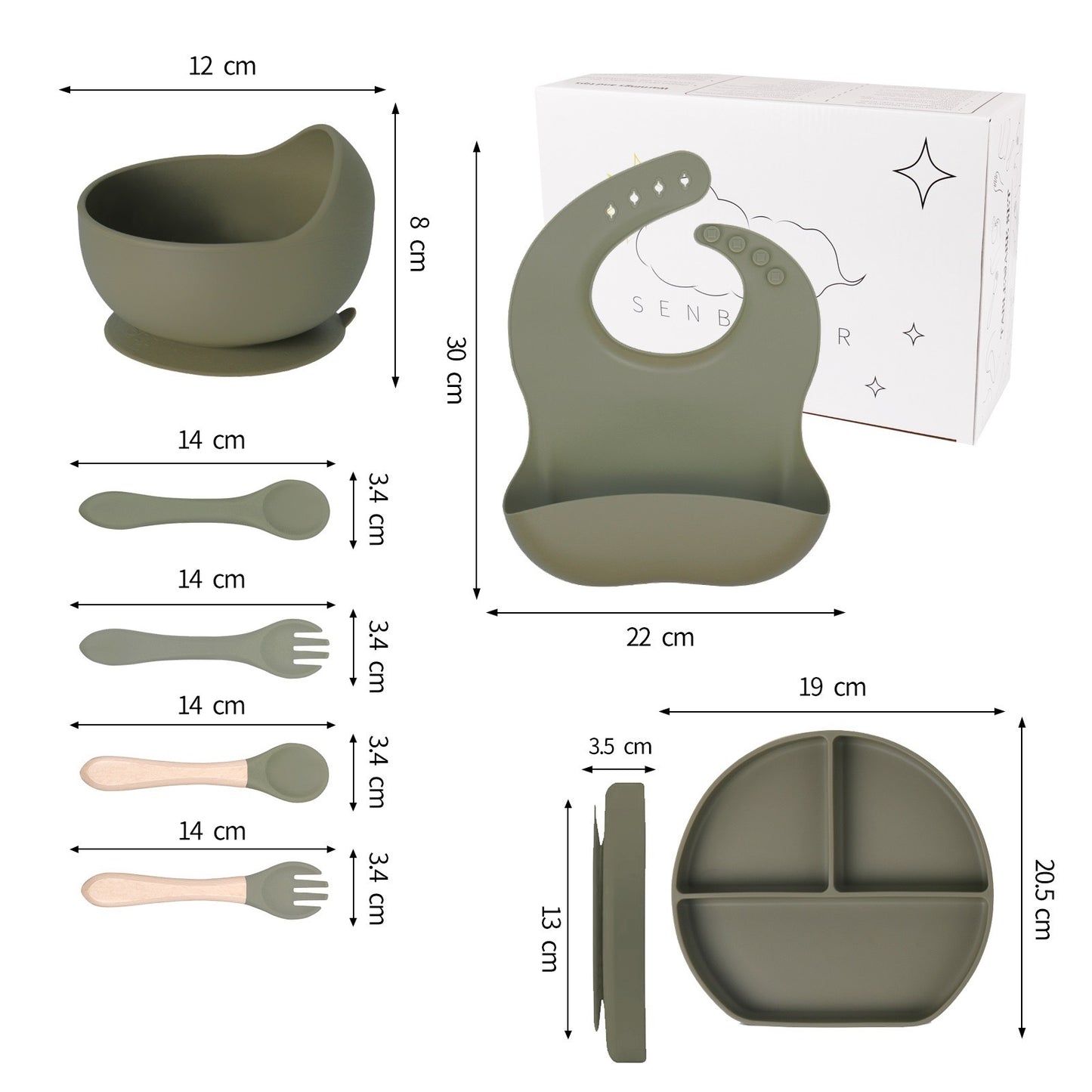 Set de Alimentación de Silicona Premium